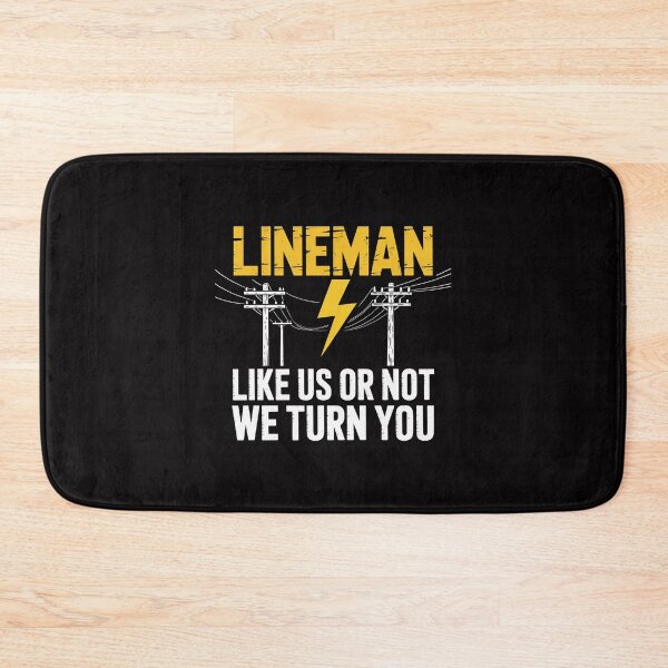 Item preview, Lineman Art For Men Dad Electronics Humor Electrician designed and sold by Minoloinan.