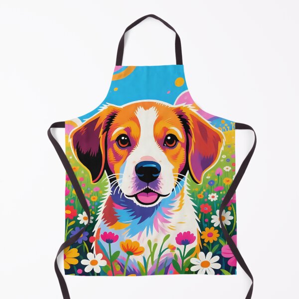 Item preview, Puppy dog playing in a field.  designed and sold by Nomad-Maynard.