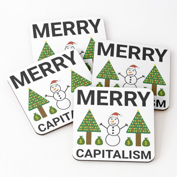 Item preview, Merry capitalism  designed and sold by Rachel the Artist .