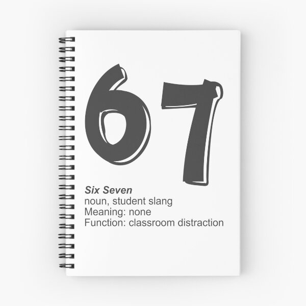 Item preview, Six Seven – Student Slang designed and sold by ForcePrint.