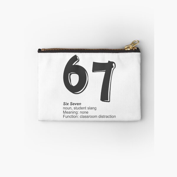 Item preview, Six Seven – Student Slang designed and sold by ForcePrint.