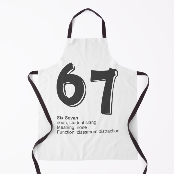 Item preview, Six Seven – Student Slang designed and sold by ForcePrint.