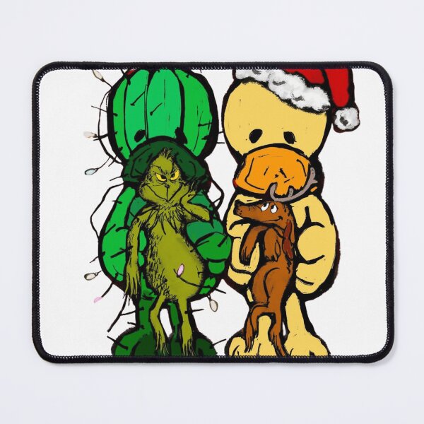 Item preview, Grumpy Christmas Duo and Festive Duck – Humorous Winter Illustration designed and sold by Canaart.