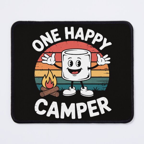 Item preview, Kids One Happy Camper Toddler Boy Marshmallow Camping designed and sold by BotboutiquePre.