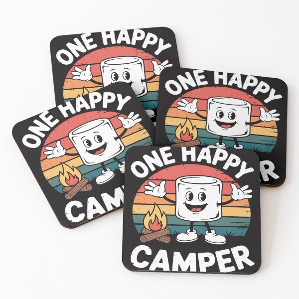 Item preview, Kids One Happy Camper Toddler Boy Marshmallow Camping designed and sold by BotboutiquePre.