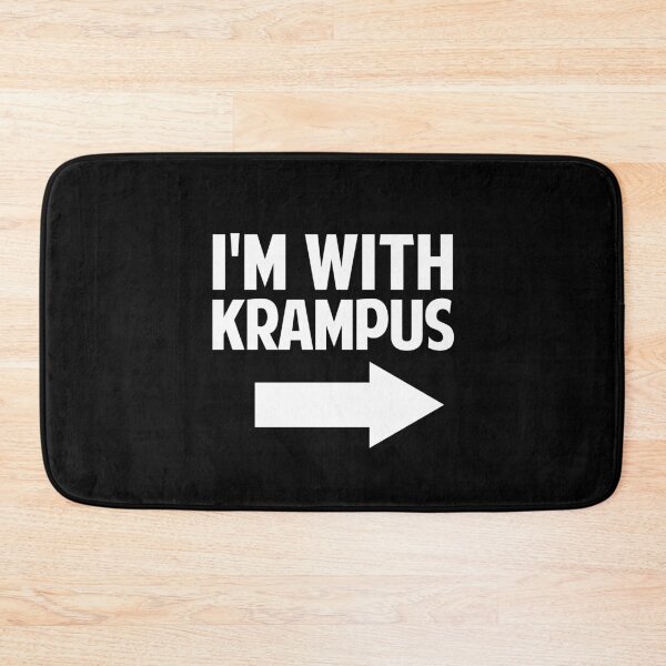 Item preview, I'm With Krampus designed and sold by twHistory.