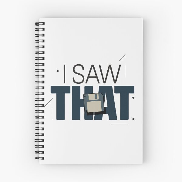 Item preview, I Saw That Floppy Disk Retro Tech Humor designed and sold by cabana.space.