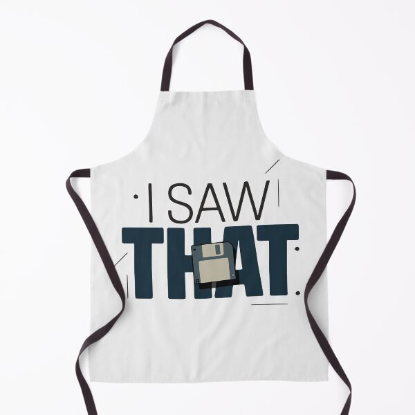 Item preview, I Saw That Floppy Disk Retro Tech Humor designed and sold by cabana.space.