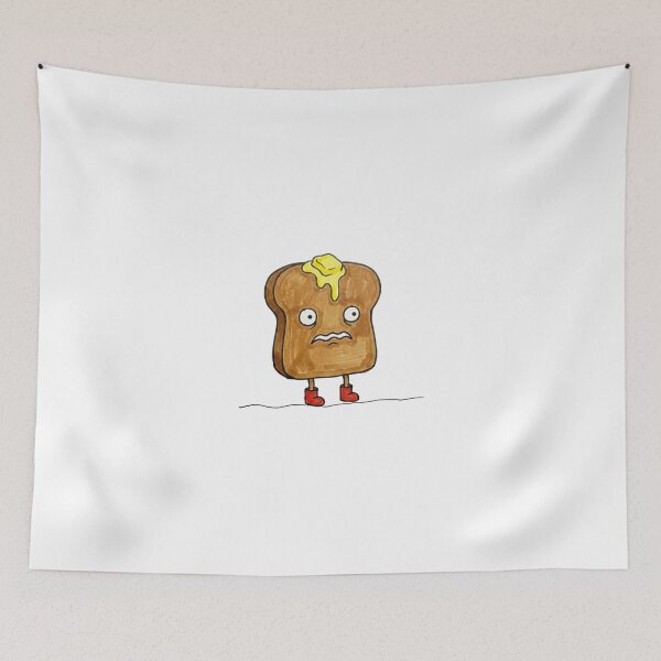 Item preview, Worried Toast designed and sold by TheWobblyPantry.