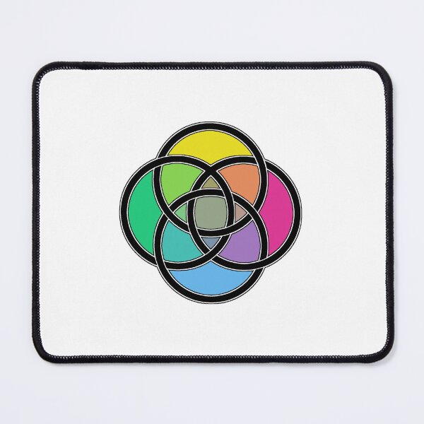 Item preview, Colourful plurality rings, black and white designed and sold by DizzyPride.