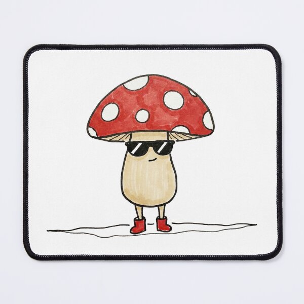 Item preview, Cool Mushroom designed and sold by TheWobblyPantry.