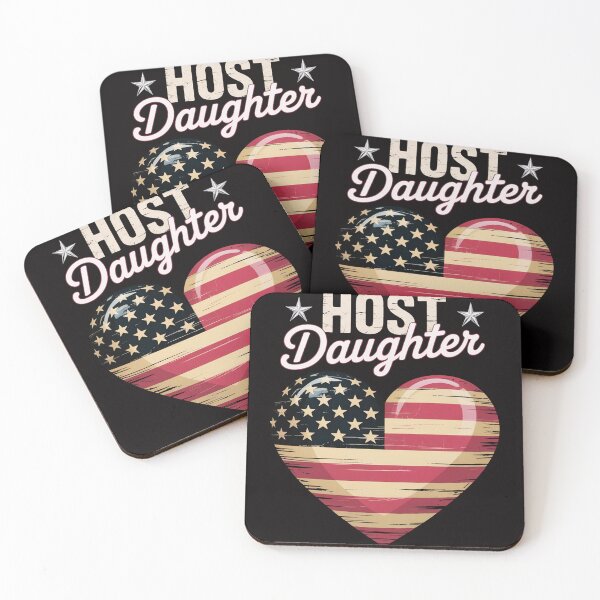 Item preview, Foreign Host Family Daughter Flag Exchange Student Gift designed and sold by BotboutiquePre.