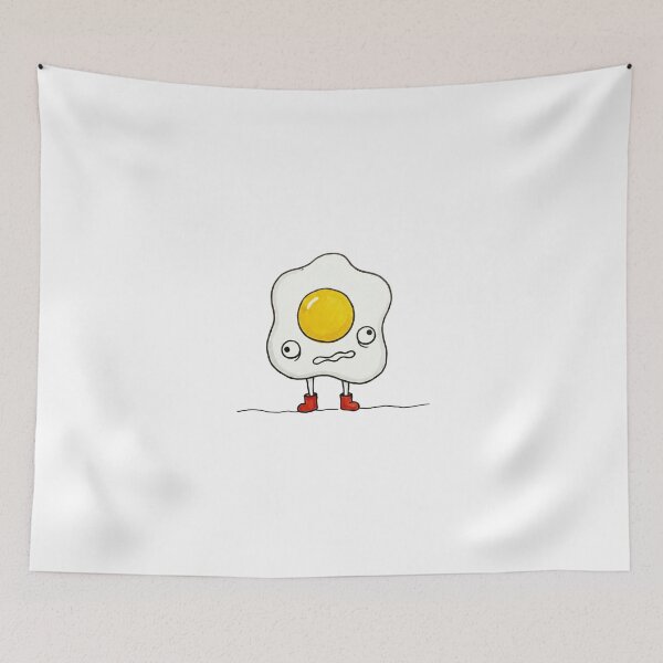 Item preview, Confused Fried Egg designed and sold by TheWobblyPantry.