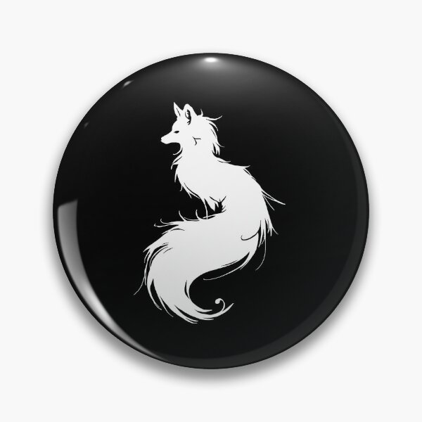 Item preview, Kitsune Demon Japanese Chinese Korean Ink Sumi-E Art Desing designed and sold by blacksealstudio.