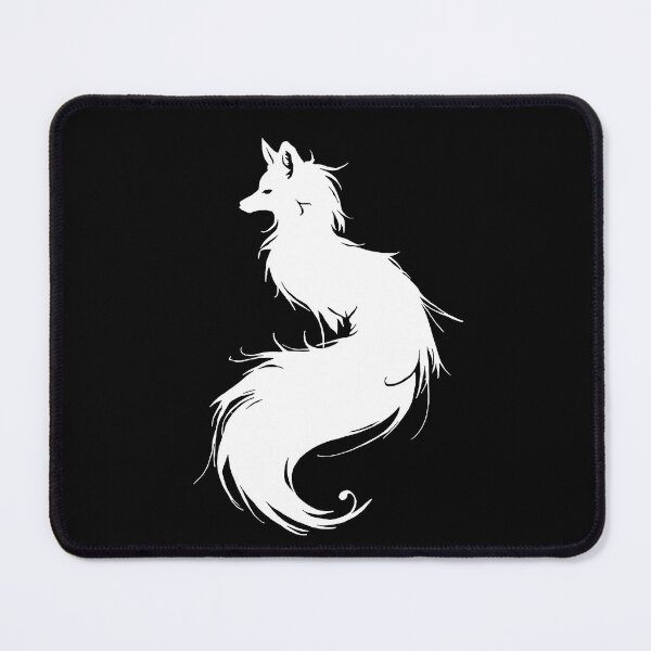 Item preview, Kitsune Demon Japanese Chinese Korean Ink Sumi-E Art Desing designed and sold by blacksealstudio.