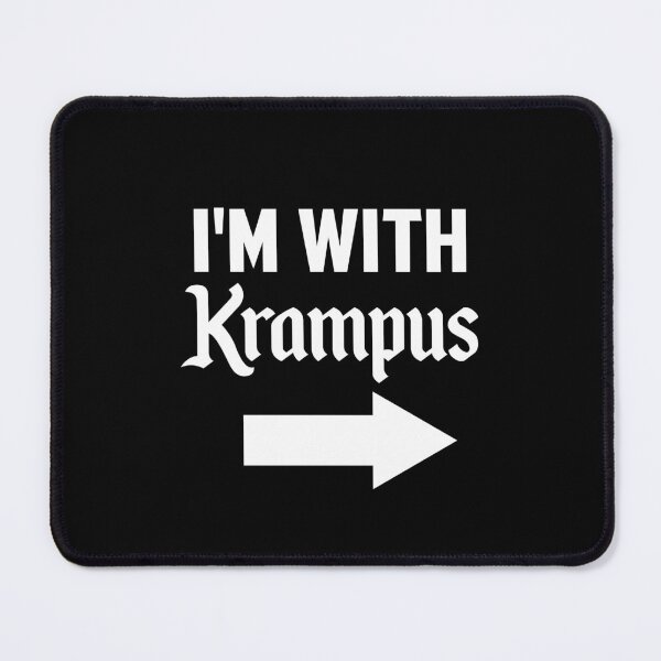 Item preview, I'm With Krampus designed and sold by twHistory.