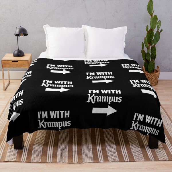 Item preview, I'm With Krampus designed and sold by twHistory.