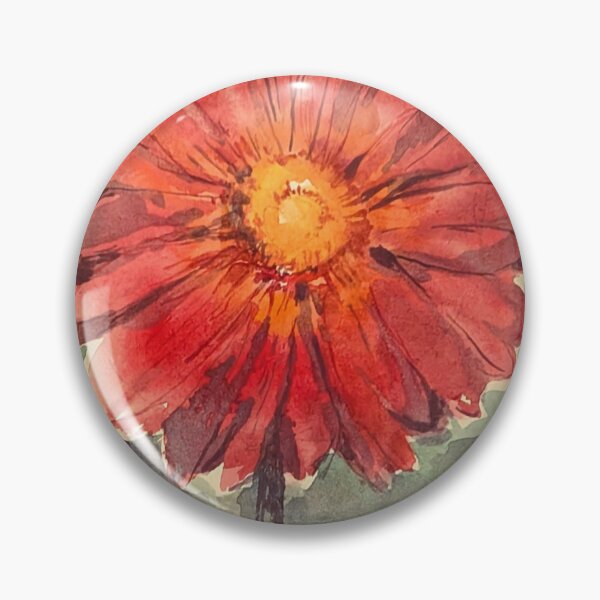 Item preview, Vibrant Watercolor FLower designed and sold by Kara Draws.
