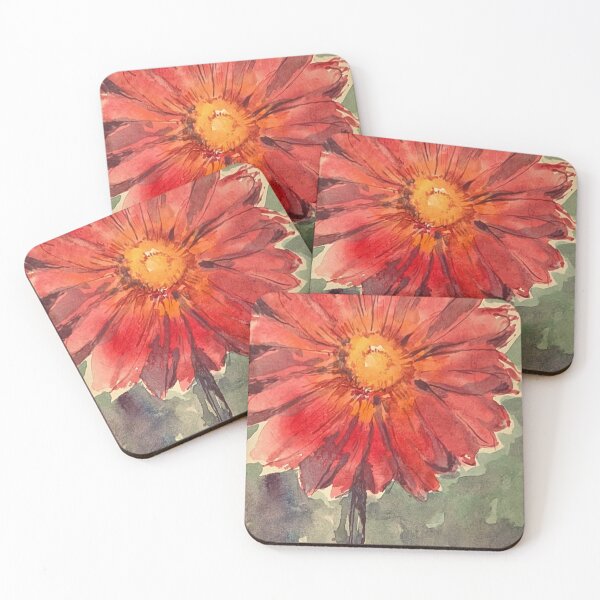 Item preview, Vibrant Watercolor FLower designed and sold by Kara Draws.