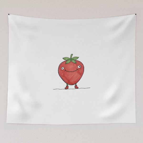 Item preview, Happy Strawberry designed and sold by TheWobblyPantry.