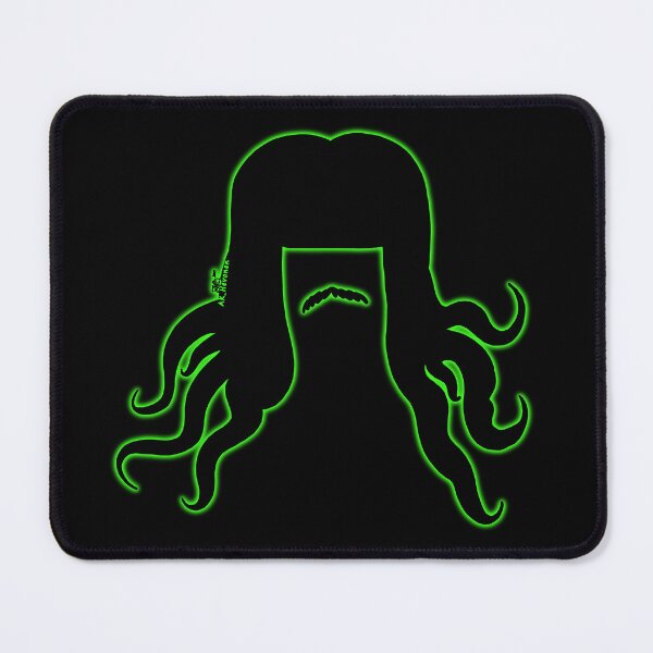Item preview, The Wig Man Glow, hand painted painting designed and sold by AK-Hevonen.