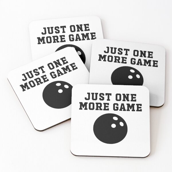 Item preview, Just One More Game Funny Bowling Team Quote designed and sold by gunaone-design.