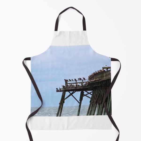 Item preview, Seabirds Resting on a Pier designed and sold by Cynthia48.