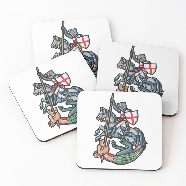 Item preview, St George and the Dragon (Mounted) designed and sold by abshierartwork.