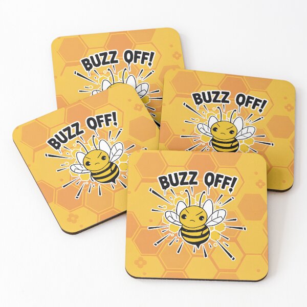 Item preview, bee buzz off designed and sold by Taridesign.