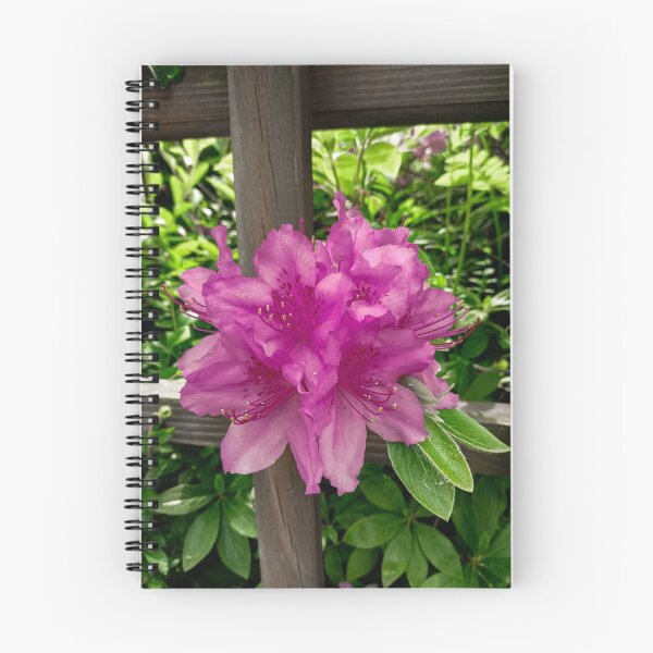 Item preview, Purple Flowers Growing on a Fence Post designed and sold by Domenica-Rosa.