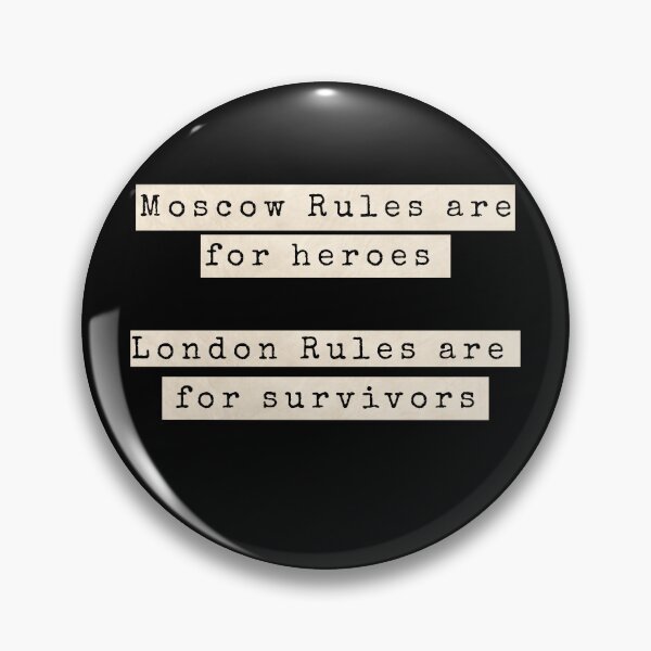 Item preview, Moscow Rules vs London Rules - Slow Horses Fan Art designed and sold by goldenbrown09.