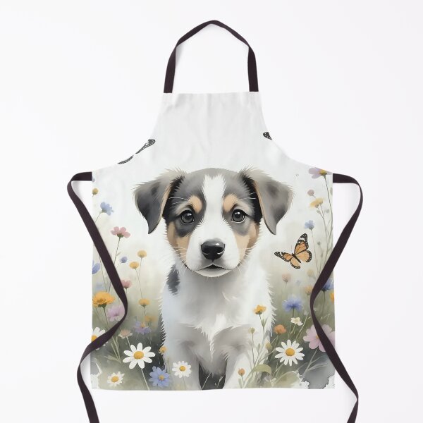 Item preview, Puppy dog playing in a field.  designed and sold by Nomad-Maynard.