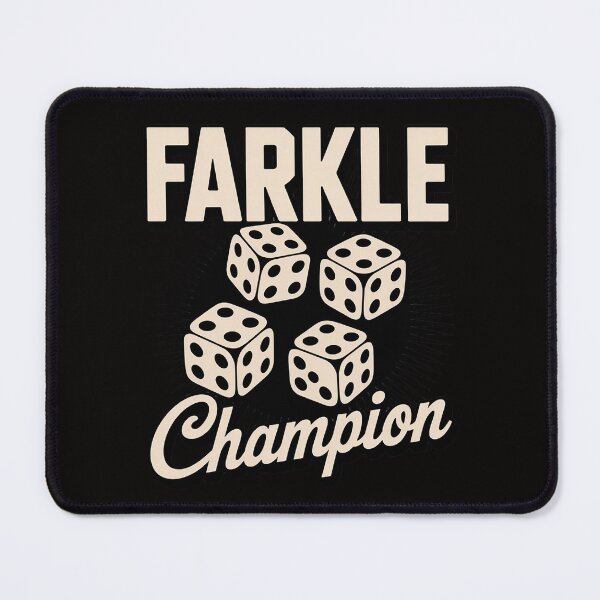 Item preview, Farkle Champion for Dice Board Game Night Lovers designed and sold by BotboutiquePre.