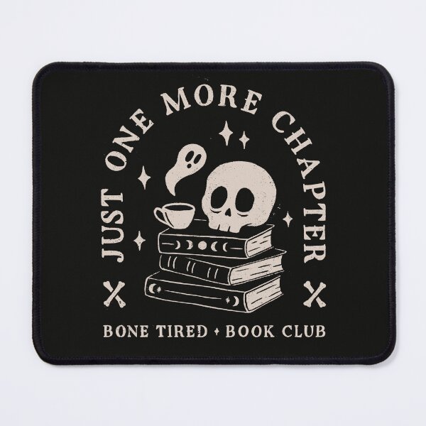 Item preview, Bone Tired Book Club designed and sold by Midnight Coffee.