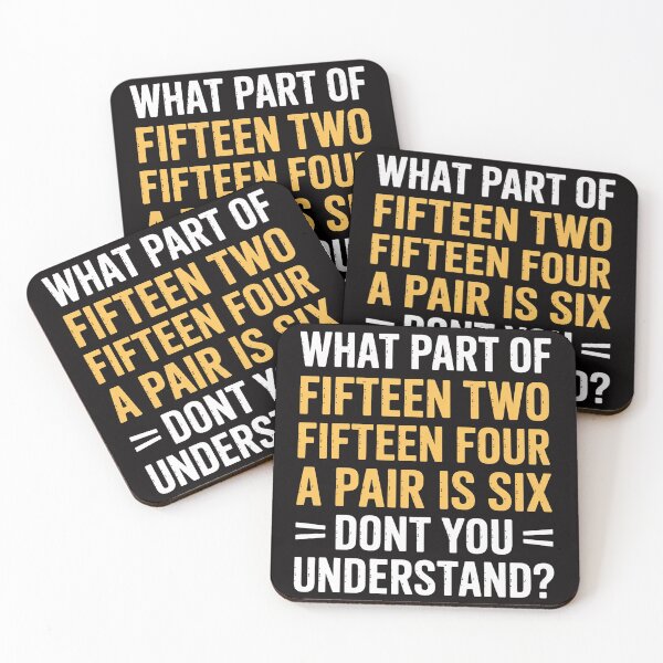 Item preview, Fifteen Two Fifteen Four A pair is Six Cribbage Game designed and sold by BotboutiquePre.