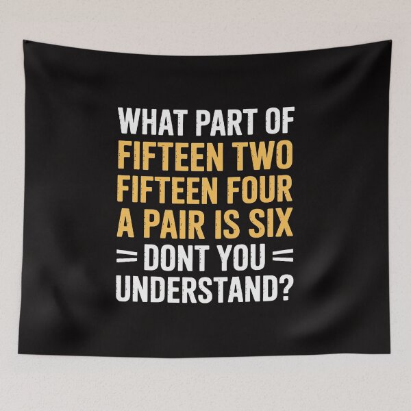 Item preview, Fifteen Two Fifteen Four A pair is Six Cribbage Game designed and sold by BotboutiquePre.
