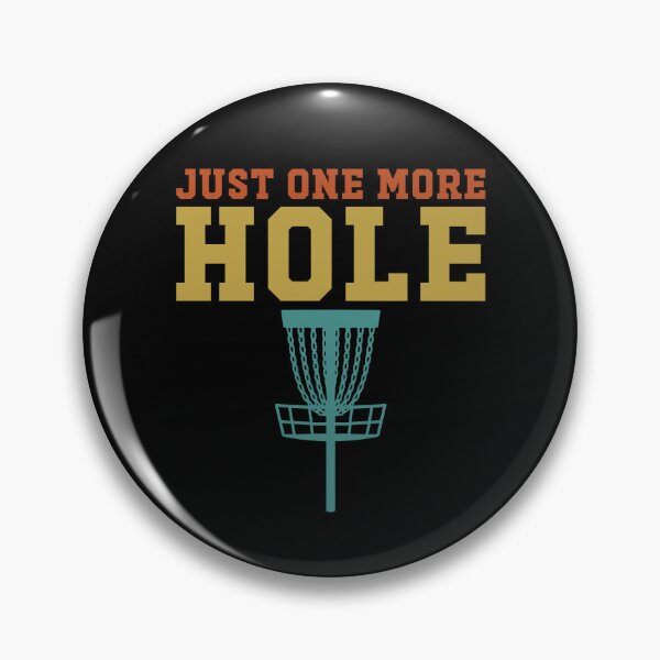Item preview, Just One More Hole – Funny Disc Golf Player Vintage designed and sold by gunaone-design.