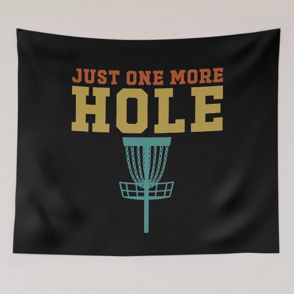 Item preview, Just One More Hole – Funny Disc Golf Player Vintage designed and sold by gunaone-design.