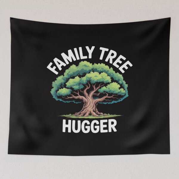 Item preview, Family Tree Hugger Genealogy Genealogist Ancestry Roots Gift designed and sold by BotboutiquePre.