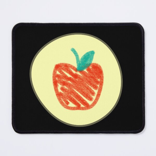 Item preview, Apple Fruit Crayon Drawing designed and sold by xzdesigns.