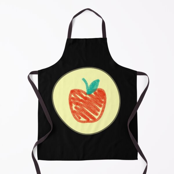 Item preview, Apple Fruit Crayon Drawing designed and sold by xzdesigns.