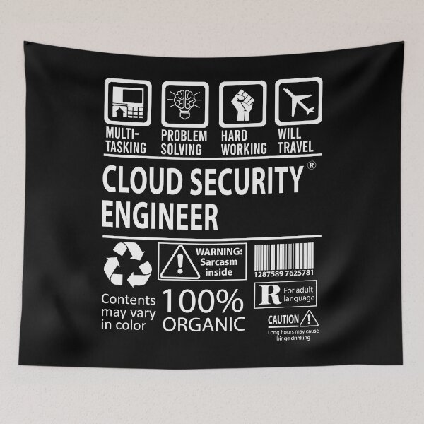 Item preview, Cloud Security Engineer designed and sold by vanejamofedau.