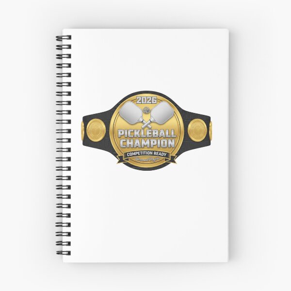 Item preview, 2026 Pickleball Champion Belt Award Tee - Future Tournament Winner Gift designed and sold by FitEnvy.
