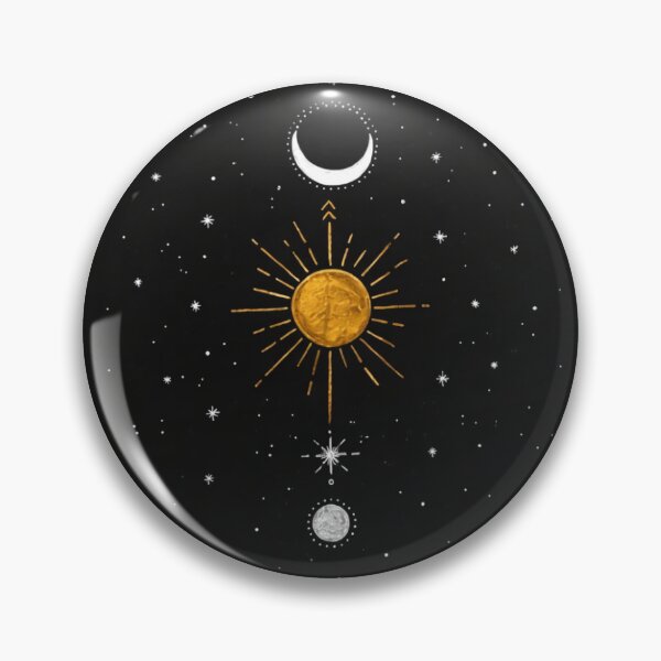 Item preview, Celestial Sun and Moon Alignment Cosmic designed and sold by bynani32.