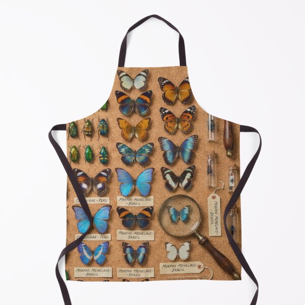 Item preview, Victorian Entomologist - Vintage Beetle & Butterfly Knolling designed and sold by SavinMercantile.