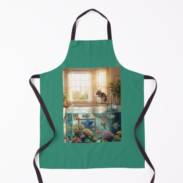 Item preview, Mouse Dives into Aquarium designed and sold by Tridentulus.