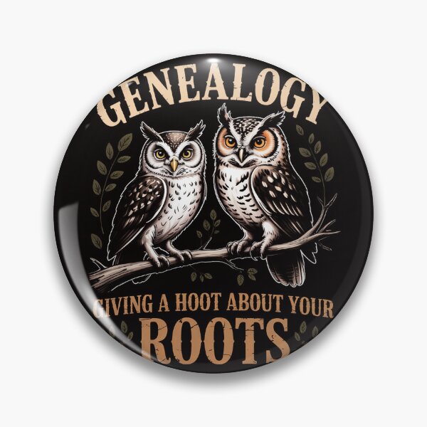 Item preview, Eulen-Fan-Genealoge Genealogie Roots Geschenke Genealogy Owl designed and sold by silladive.