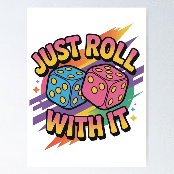 Item preview, Just roll with it designed and sold by DreamOnShirts.