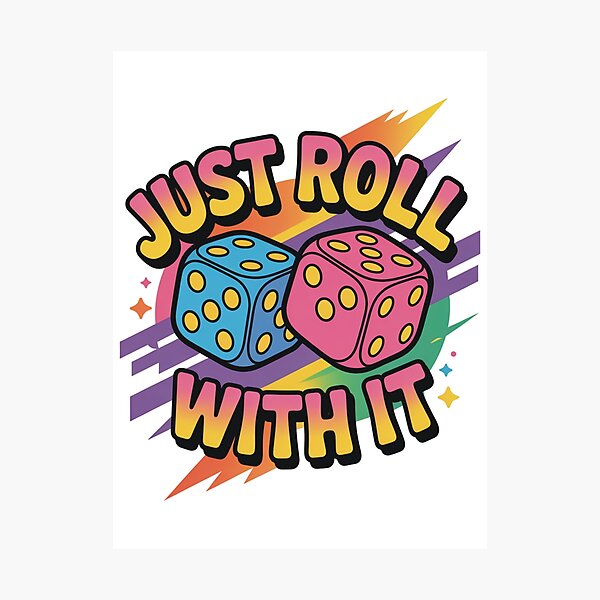 Item preview, Just roll with it designed and sold by DreamOnShirts.