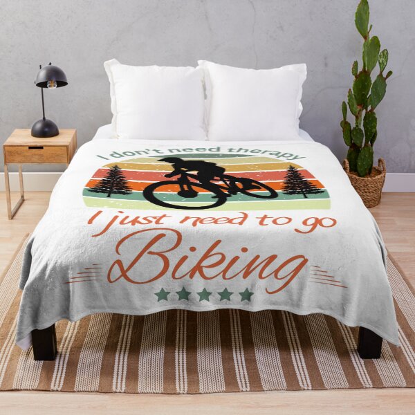 Item preview, Cycling Is My Therapy Retro Bicycle Silhouette Design - Go Biking Therapy Quote Vintage Cycling Illustration designed and sold by Noble-Piece.